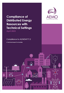 Compliance of DER with Technical Settings report